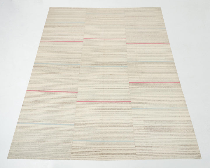 Beige Kilim Rug 10' x 13' 2" | No. VR39841