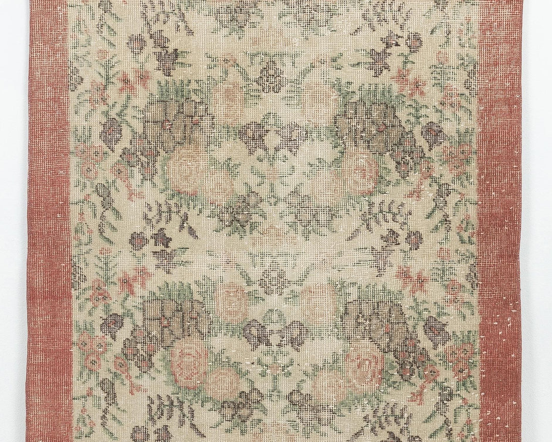 Oushak Rug 6' 9" x 3' 6" | No. VR83673