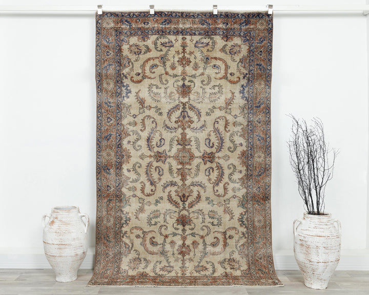 Oushak Rug 4' 6" x 7' 6" | No. VR62244