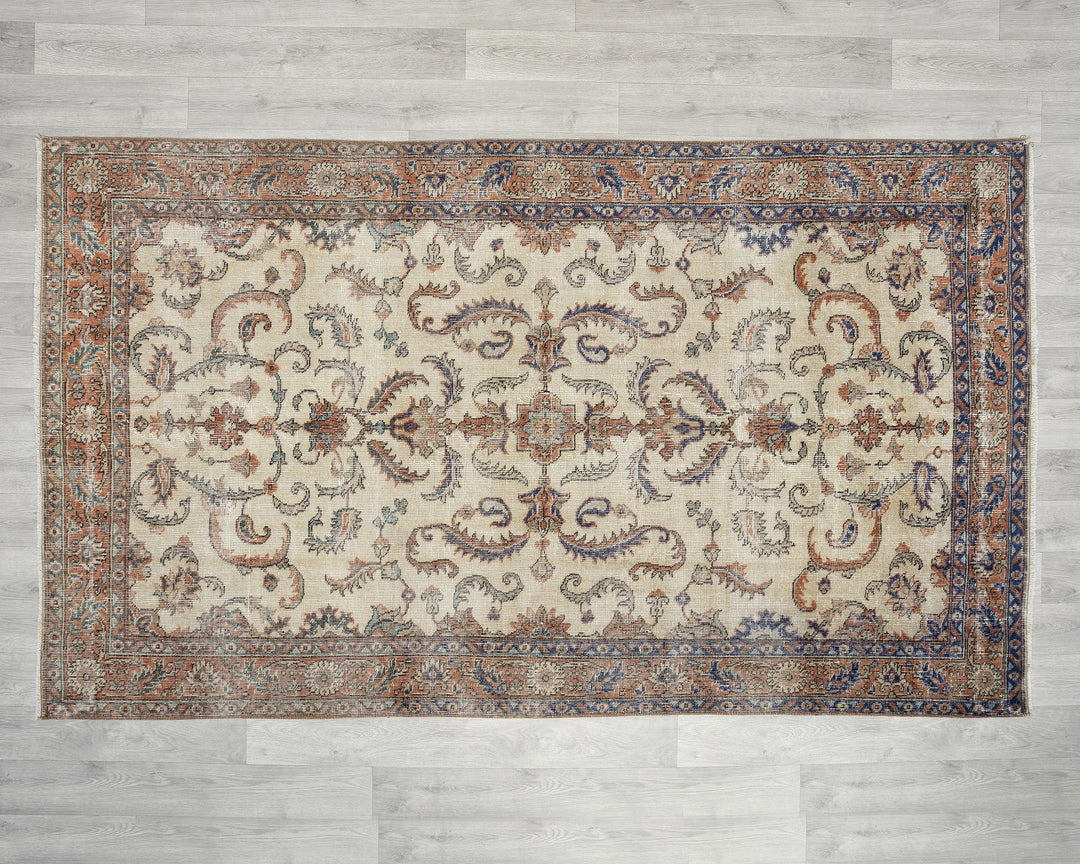 Oushak Rug 4' 6" x 7' 6" | No. VR62244