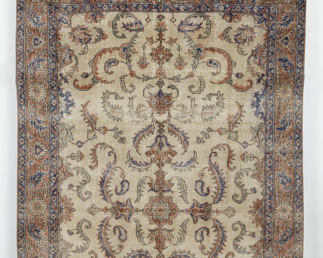 Oushak Rug 4' 6" x 7' 6" | No. VR62244