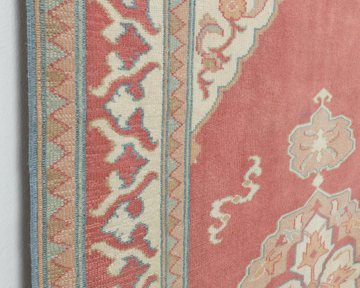 Pink Oushak Rug 5' 8" x 4' 5" | No. VR50626