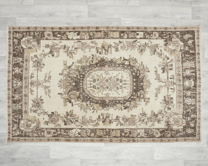 Oushak Rug 3' 8" x 6' 2" | No. VR76382