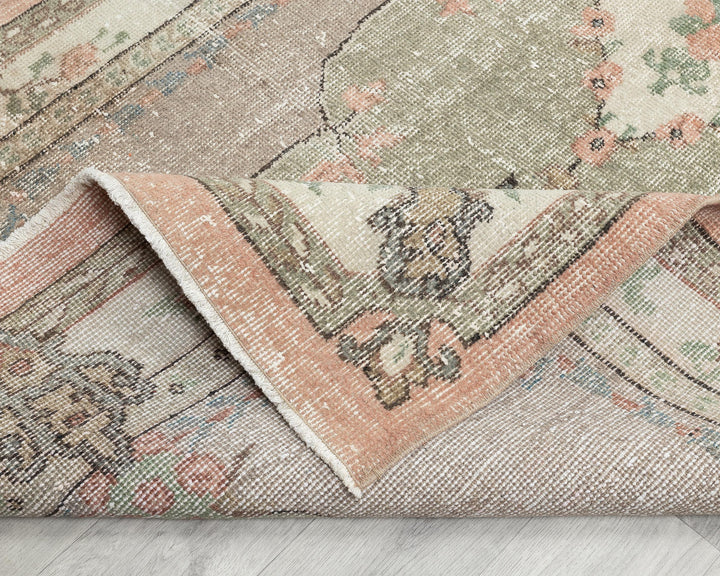 Oushak Rug 7' 9" x 3' 9" | No. VR69224