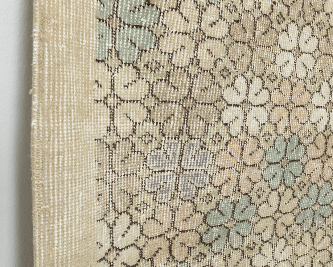 Faded Oushak Rug 3' 4" x 5' 10" | No. VR14455