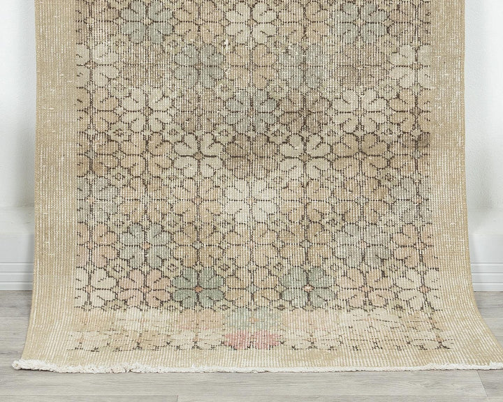 Faded Oushak Rug 3' 4" x 5' 10" | No. VR14455