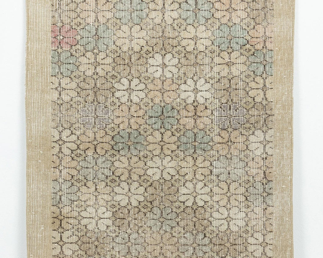 Faded Oushak Rug 3' 4" x 5' 10" | No. VR14455