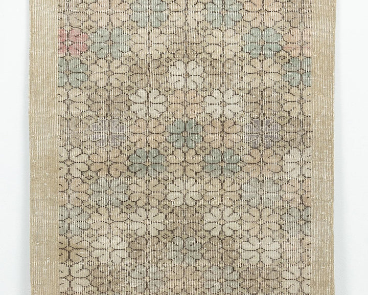 Faded Oushak Rug 3' 4" x 5' 10" | No. VR14455