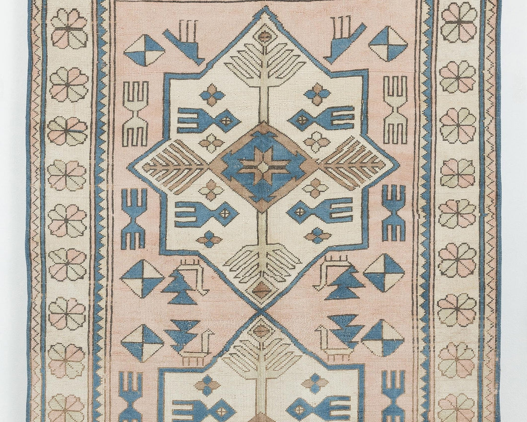 Pastel Oushak Rug 5' x 8' | No. VR17379