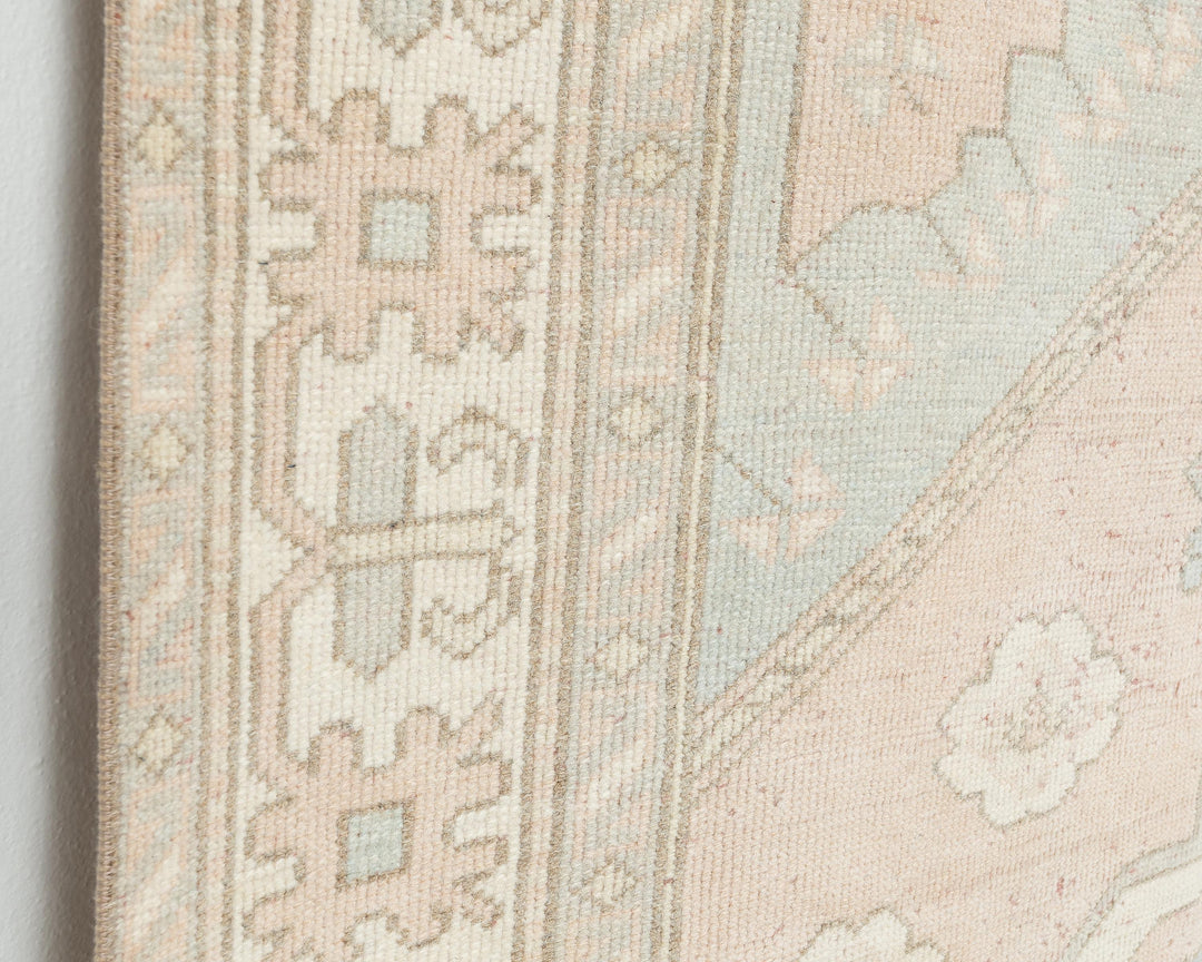 Blue Oushak Rug 4' 5" x 6' 4" | No. VR74795
