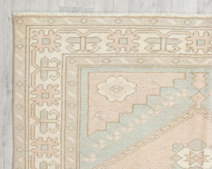 Blue Oushak Rug 4' 5" x 6' 4" | No. VR74795