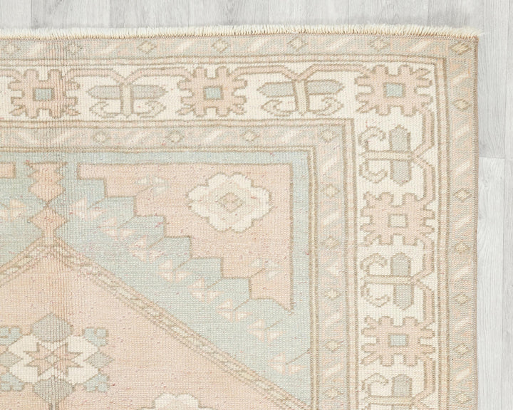 Blue Oushak Rug 4' 5" x 6' 4" | No. VR74795