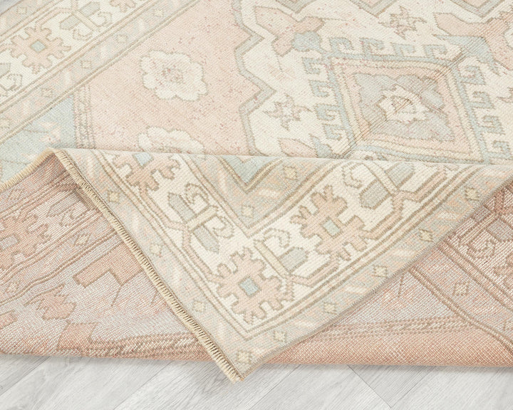 Blue Oushak Rug 4' 5" x 6' 4" | No. VR74795