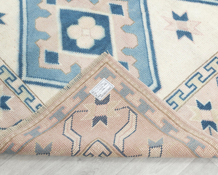 Neutral Oushak Rug 4' 4" x 6' 7" | No. VR40455