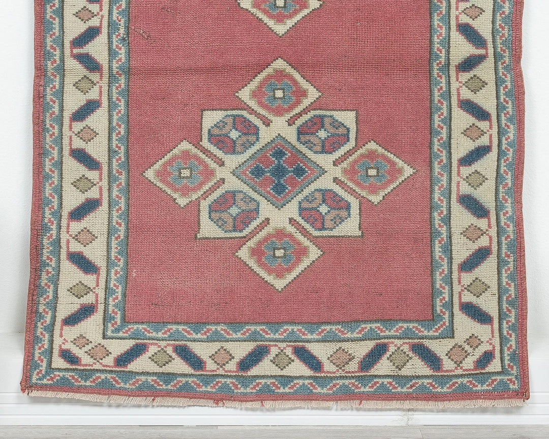 Neutral Oushak Rug 2' 11" x 4' | No. VR10272
