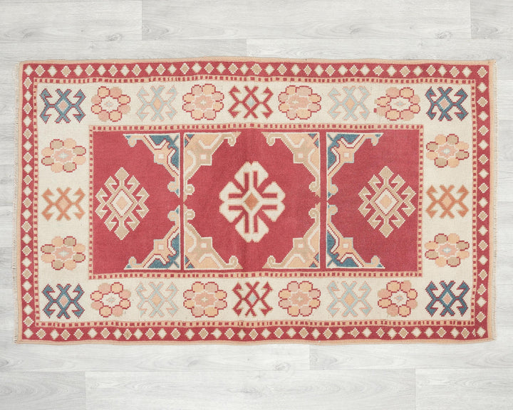 Oushak Rug 4' 8" x 2' 10" | No. VR95745