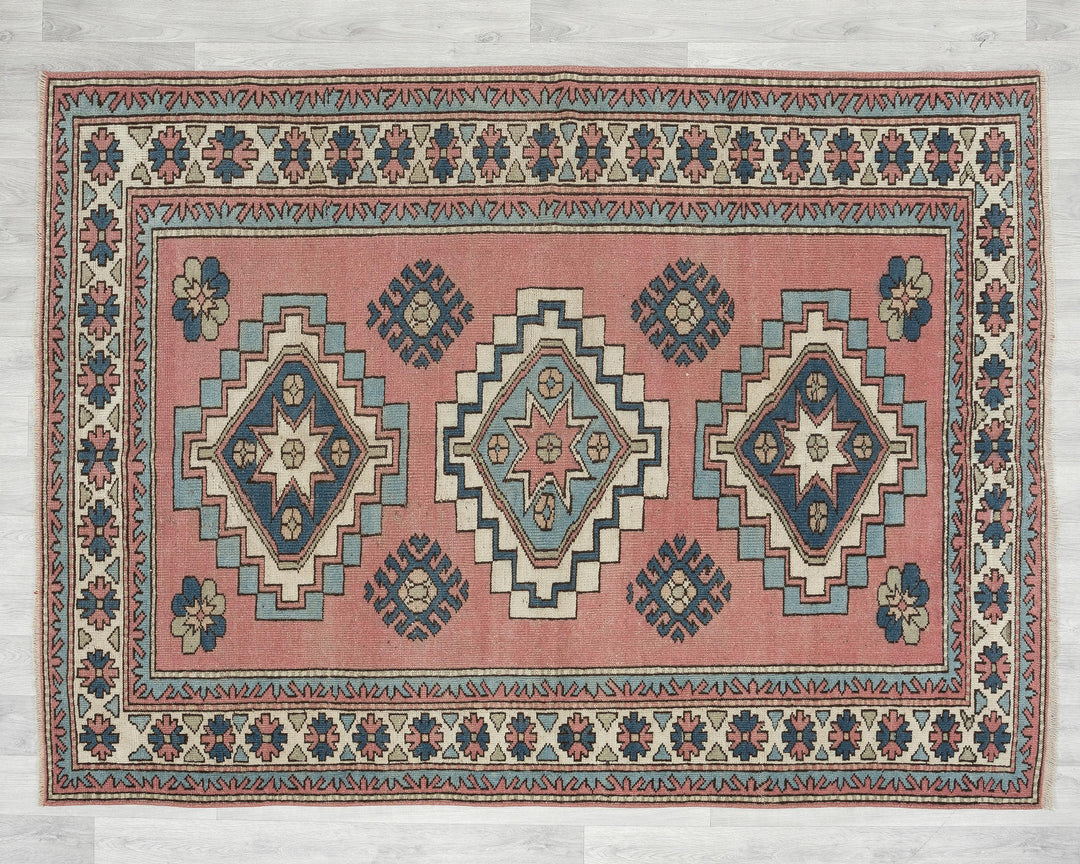 Oushak Rug 7' 10" x 5' | No. VR33793