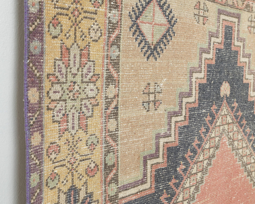 Muted Oushak Rug 3' 8" x 6' 11" | No. VR26648