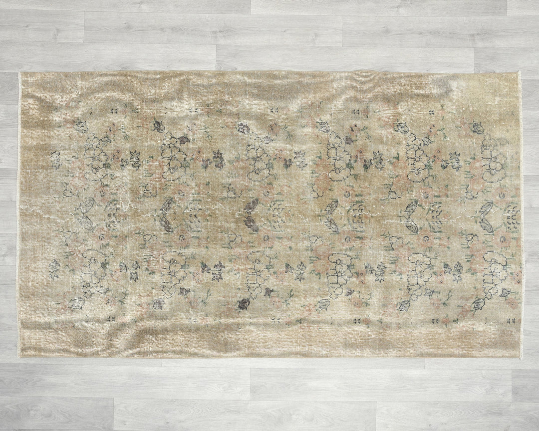 Oushak Rug 3' 7" x 6' 4" | No. VR27207