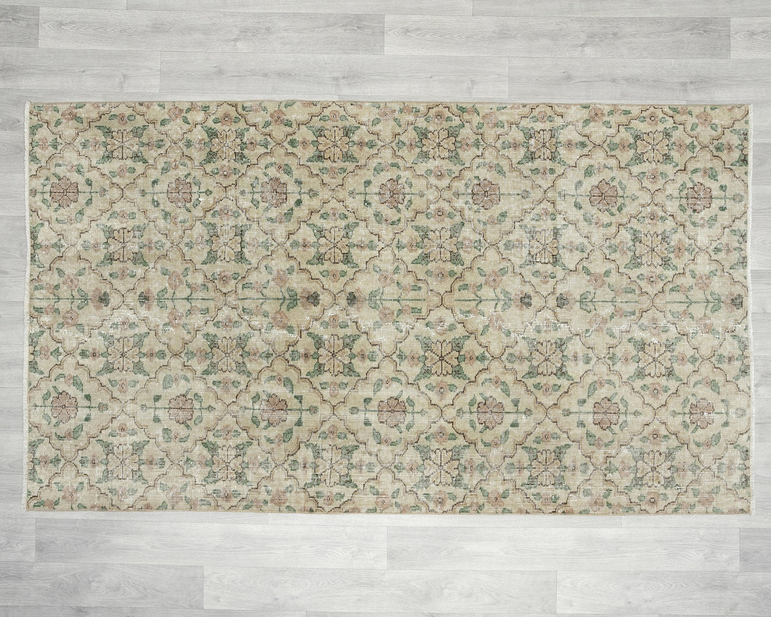Oushak Rug 6' 8" x 3' 11" | No. VR95962