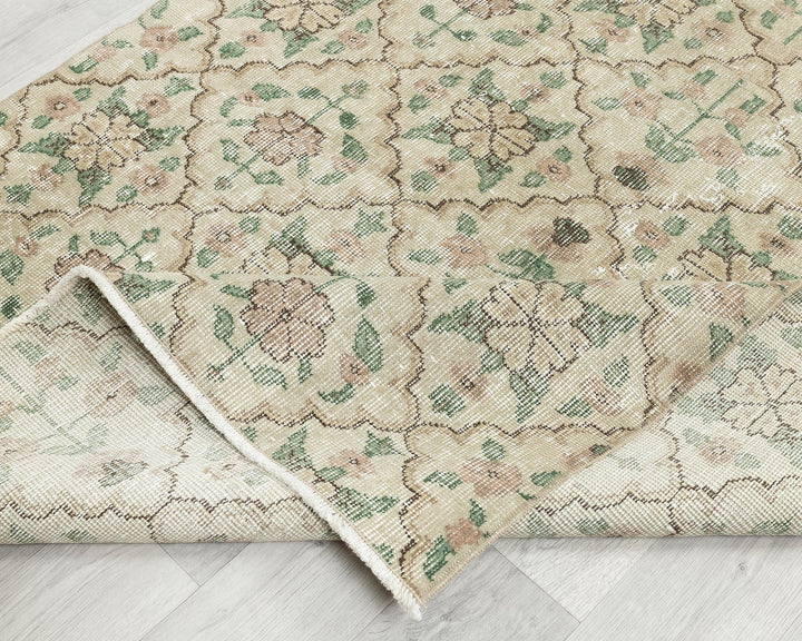 Oushak Rug 6' 8" x 3' 11" | No. VR95962