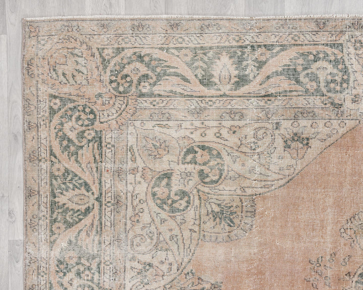 Red Oushak Rug 7' 2" x 10' | No. VR14141
