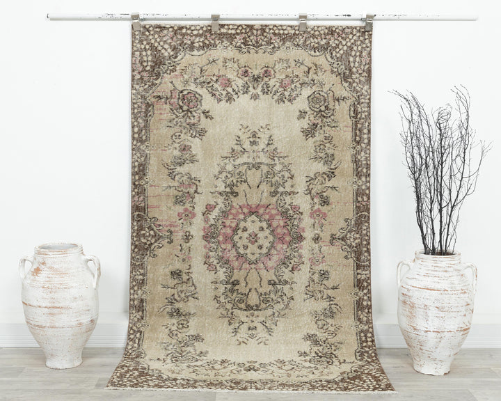Oushak Rug 3' 8" x 6' 7" | No. VR18759