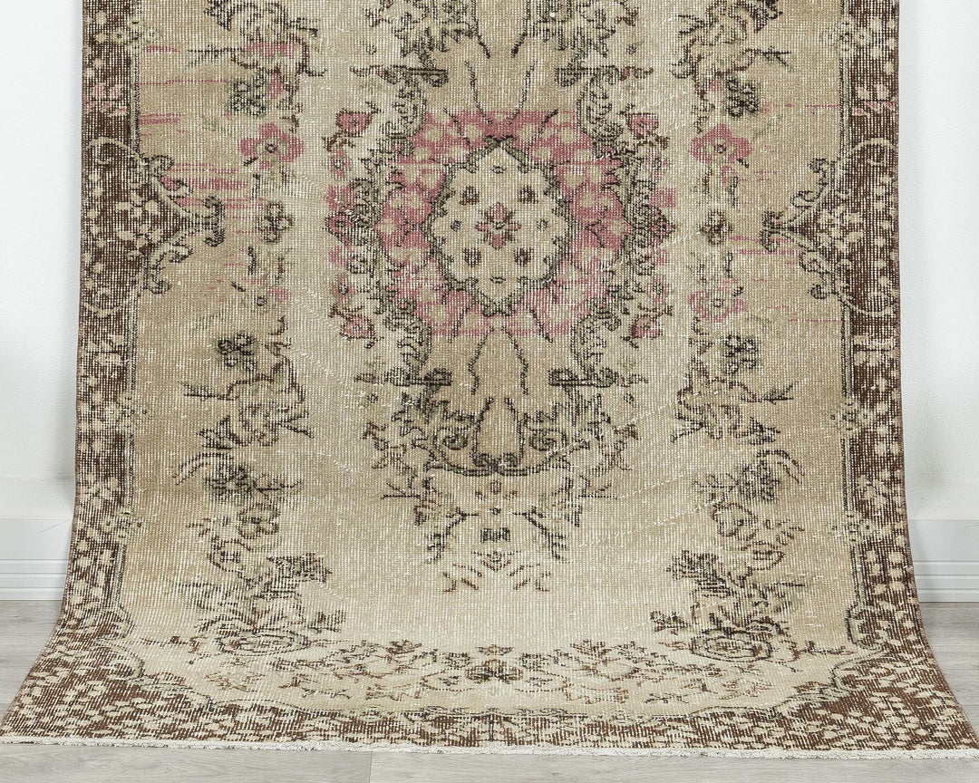 Oushak Rug 3' 8" x 6' 7" | No. VR18759