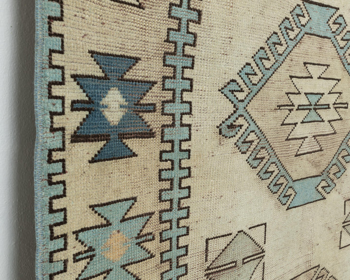 Faded Oushak Rug 3' 11" x 6' 6" | No. VR40172