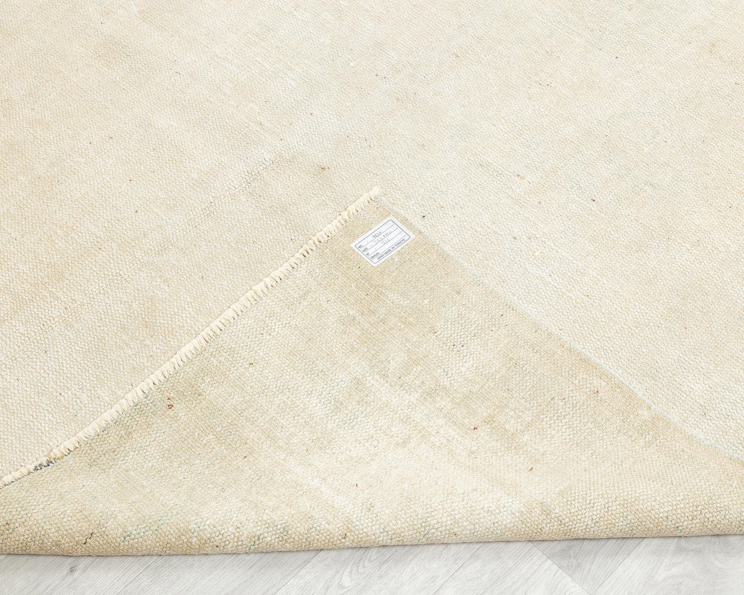 Beige Oushak Rug 9' x 6' 3" | No. VR62530