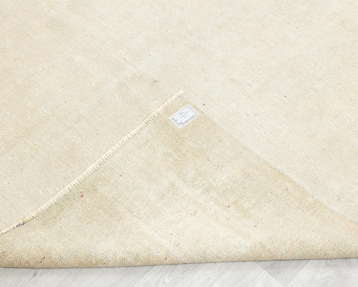 Beige Oushak Rug 9' x 6' 3" | No. VR62530
