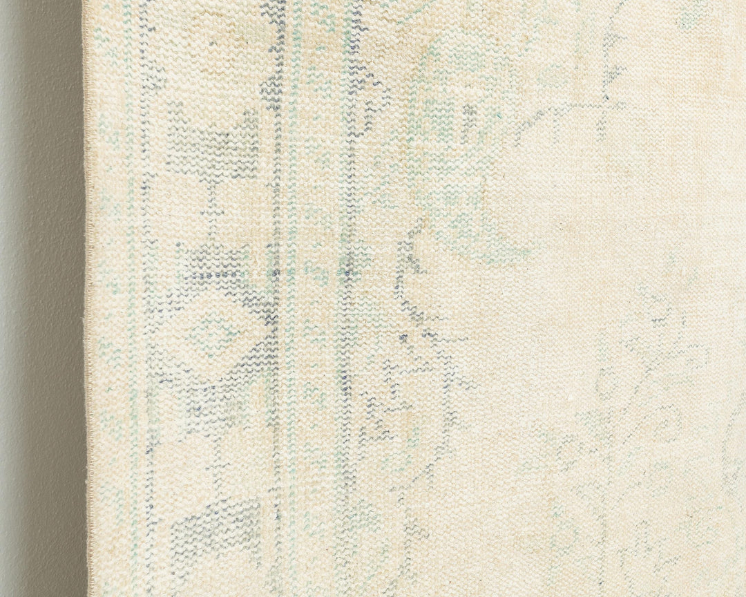 Beige Oushak Rug 5' 11" x 9' 4" | No. VR18386