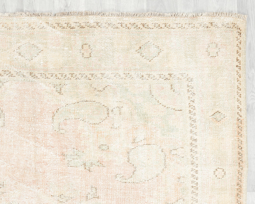 Muted Oushak Rug 5' 9" x 9' 8" | No. VR84212