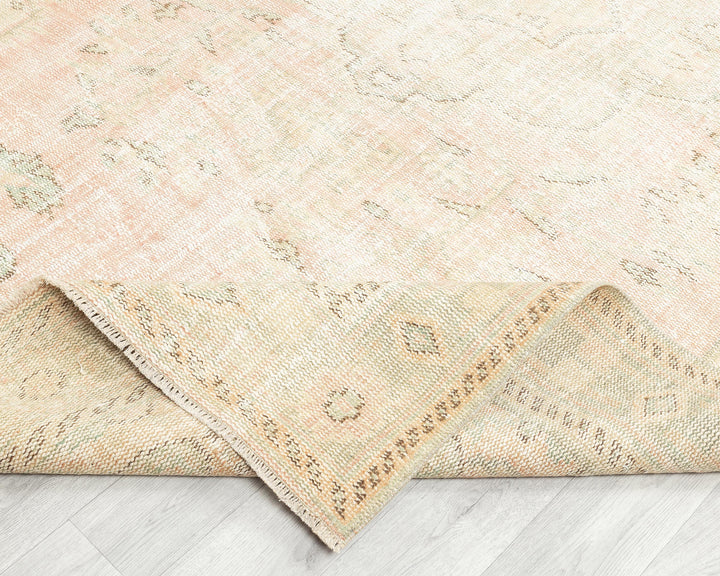 Muted Oushak Rug 5' 9" x 9' 8" | No. VR84212