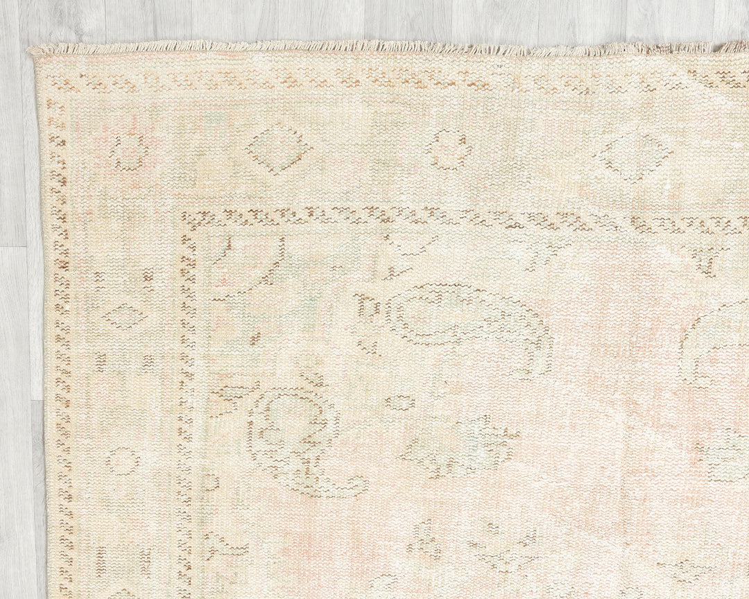 Muted Oushak Rug 5' 9" x 9' 8" | No. VR84212