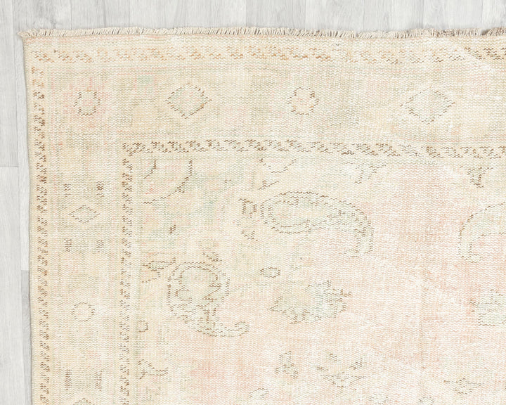 Muted Oushak Rug 5' 9" x 9' 8" | No. VR84212
