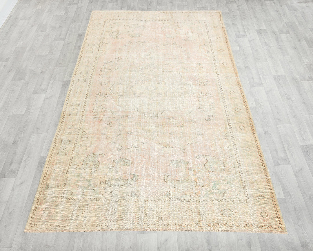 Muted Oushak Rug 5' 9" x 9' 8" | No. VR84212