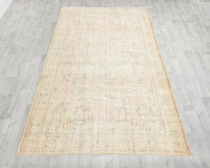 Muted Oushak Rug 5' 9" x 9' 8" | No. VR84212
