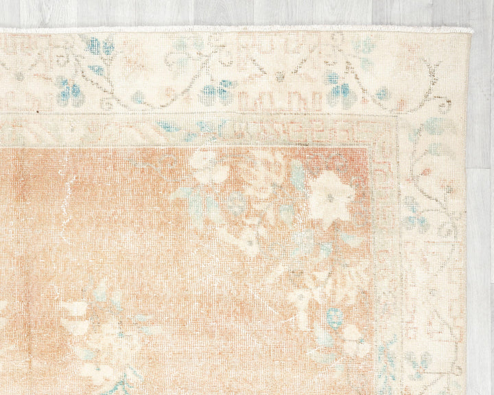 Orange Oushak Rug 6' 2" x 9' 11" | No. VR89474