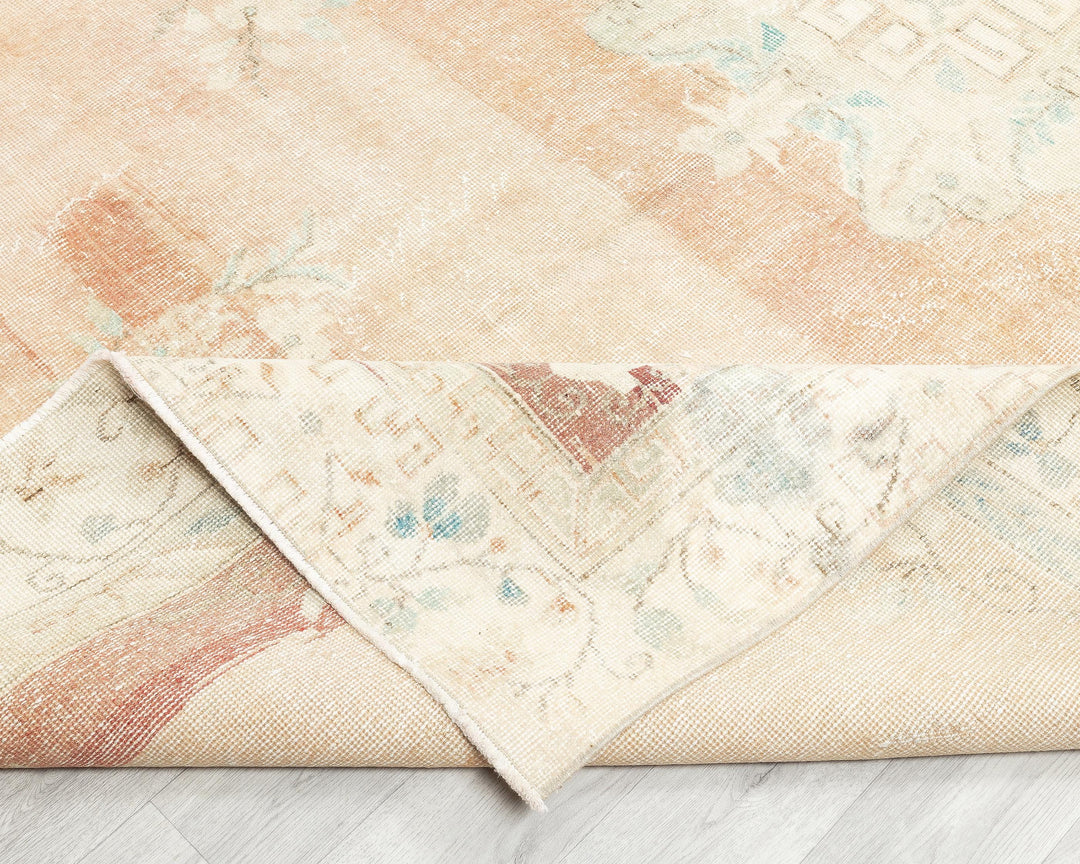Orange Oushak Rug 6' 2" x 9' 11" | No. VR89474