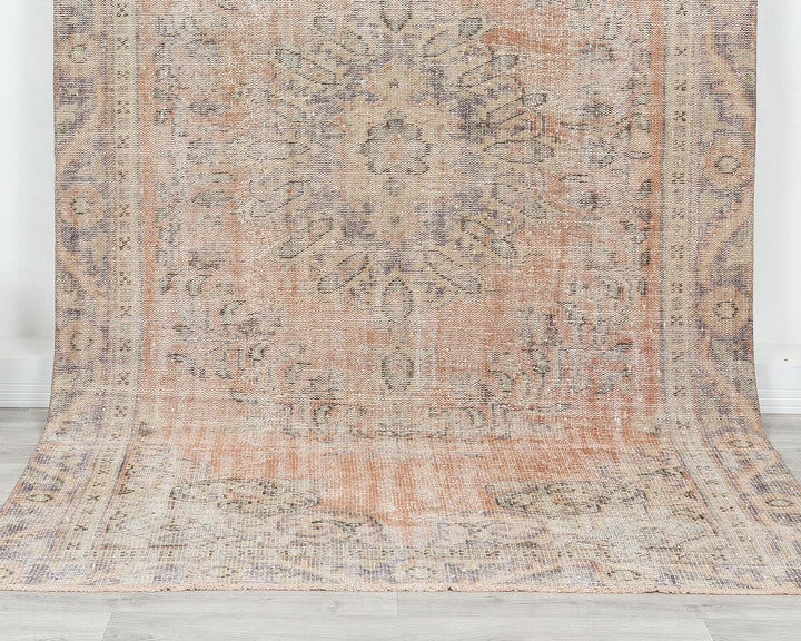 Faded Oushak Rug 5' 5" x 9' 7" | No. VR48965