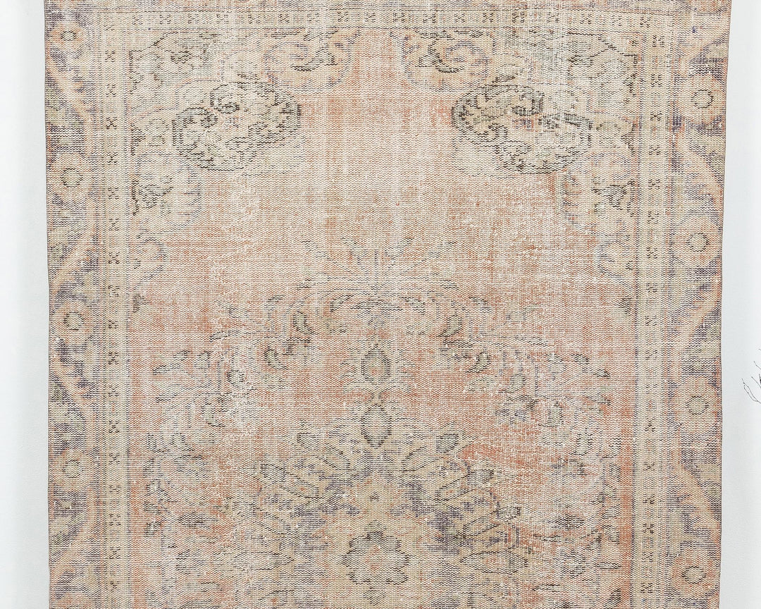 Faded Oushak Rug 5' 5" x 9' 7" | No. VR48965