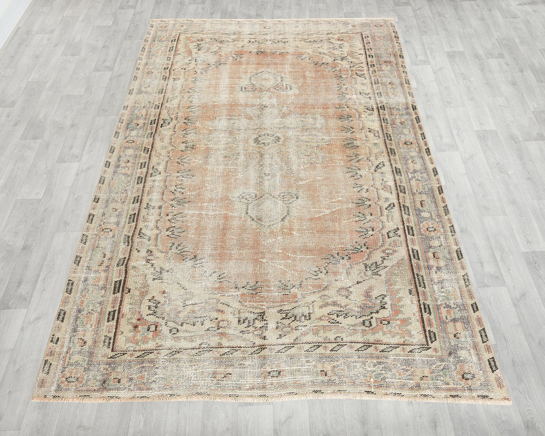 Oushak Rug 4' 8" x 7' 2" | No. VR27797