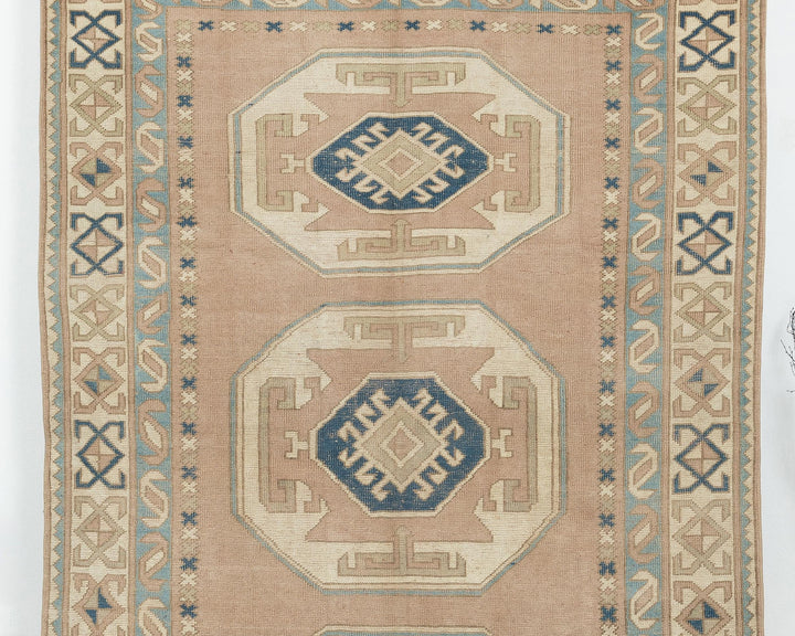 Faded Oushak Rug 5' 6" x 7' 11" | No. VR23383
