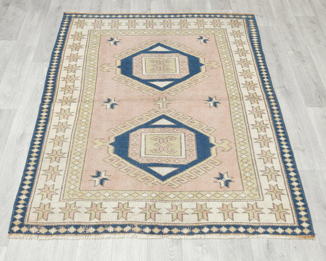 Oushak Rug 4' 7" x 7' | No. VR84784