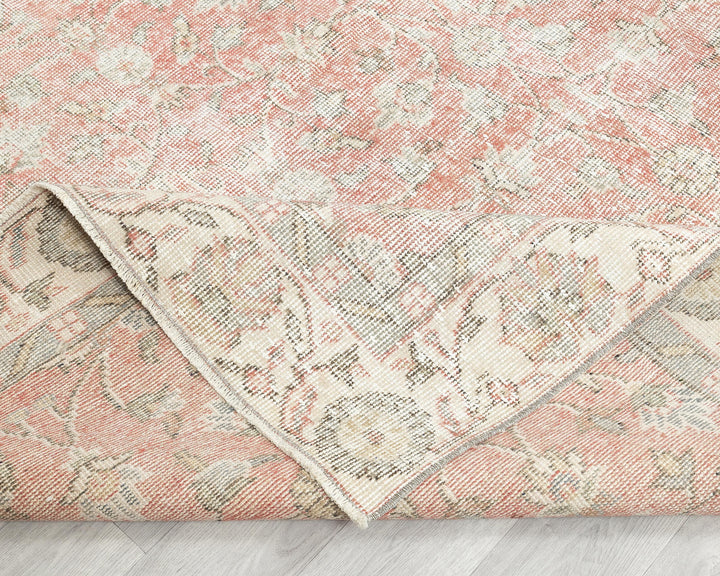 Neutral Oushak Rug 6' 7" x 10' 4" | No. VR25883