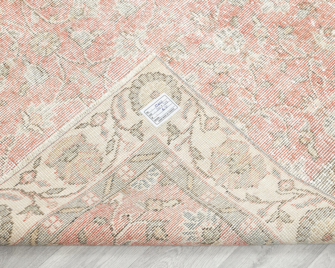 Neutral Oushak Rug 6' 7" x 10' 4" | No. VR25883