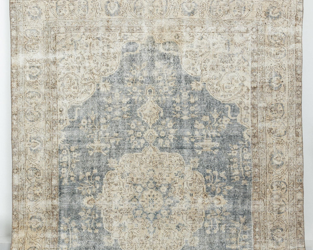 Blue Vintage Turkish Rug 6' 11" x 10' 4" | No. VR93229