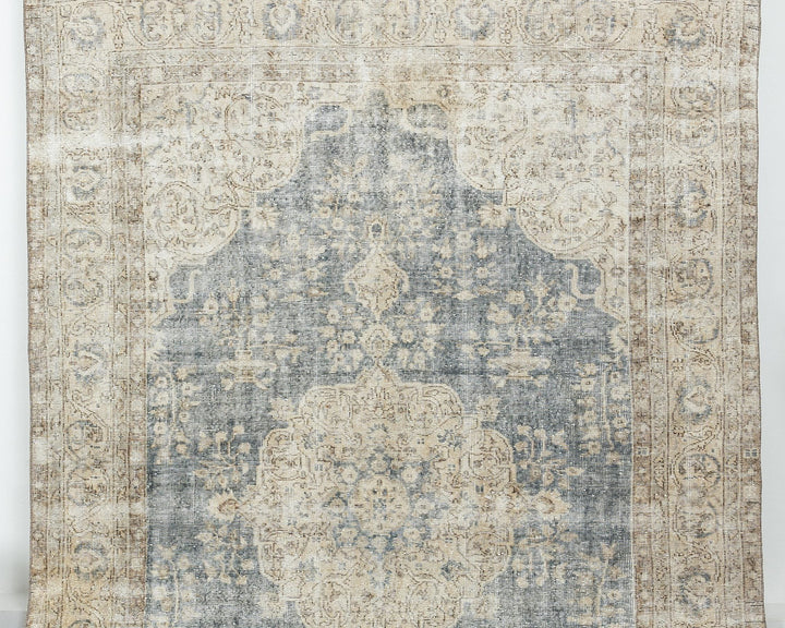 Blue Vintage Turkish Rug 6' 11" x 10' 4" | No. VR93229