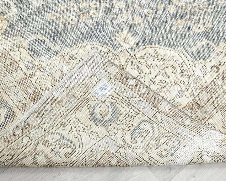 Blue Vintage Turkish Rug 6' 11" x 10' 4" | No. VR93229